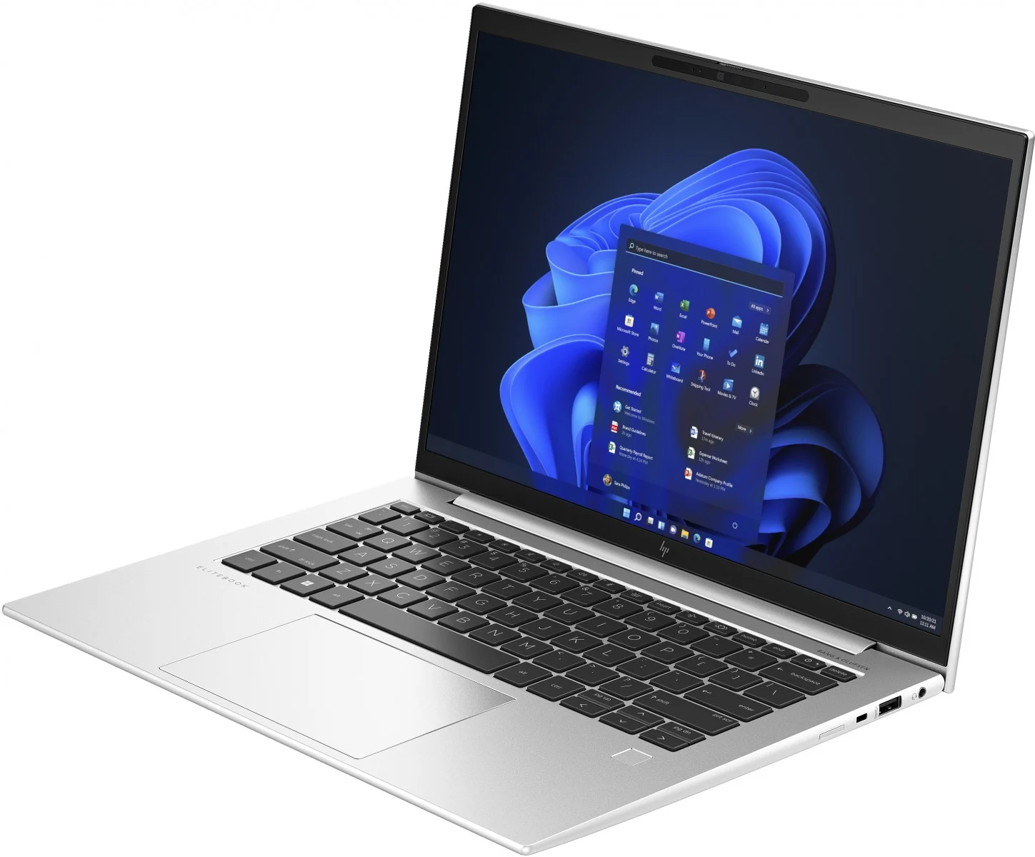 HP Elitebook 630 G9 – Core i5-1235U, 8GB RAM, 512GB SSD, 13.3” FHD, DOS, Silver, 1 Year warranty - Image 3