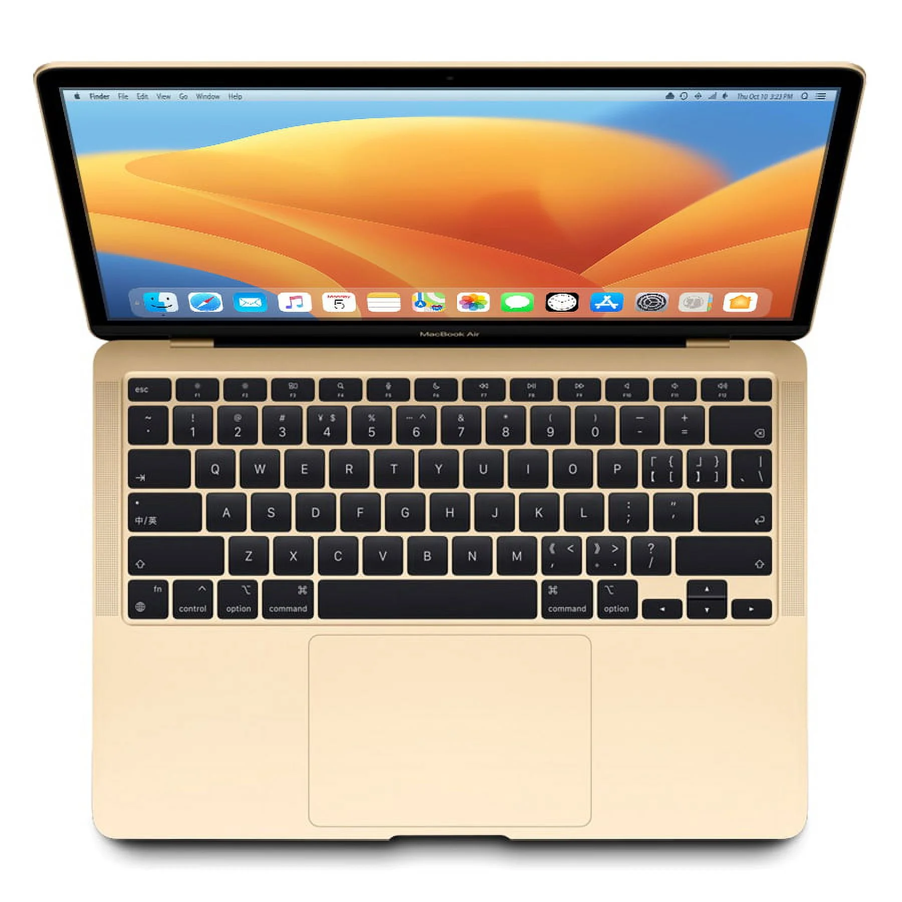 Apple MacBook Air A2179 (13-inch, True Tone, Early 2020): 1.1 GHz Intel Core i3, 8GB RAM, 256GB SSD, macOS, Gold (MWTL2) - Image 5