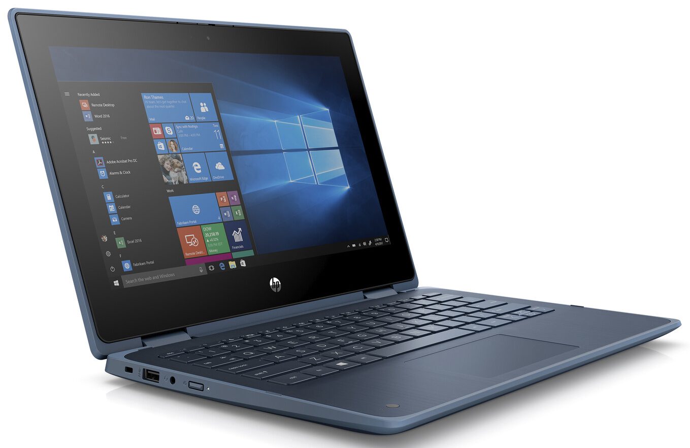 HP ProBook x360 11 G5 EE, 11.6" 2-in-1 Touchscreen, Intel Celeron, 4GB RAM, 64GB eMMC + 128GB SSD - Image 8