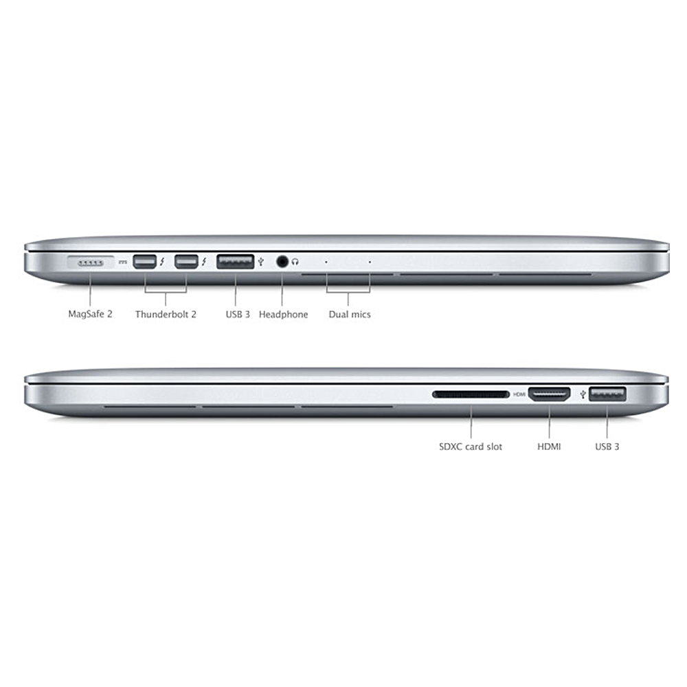 Apple MacBook Pro (13-inch, Retina, Early 2015) A1502: 2.7 GHz Intel Core i5, 8GB RAM, 128GB SSD (MF840LL/A) - Image 6