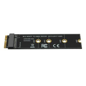 M key M.2 PCIe AHCI SSD Adapter Card for MACBOOK Air 2013 2014 2015 2017 A1465 A1466 Pro A1398 A1502 A1419 2230-2280 SSD