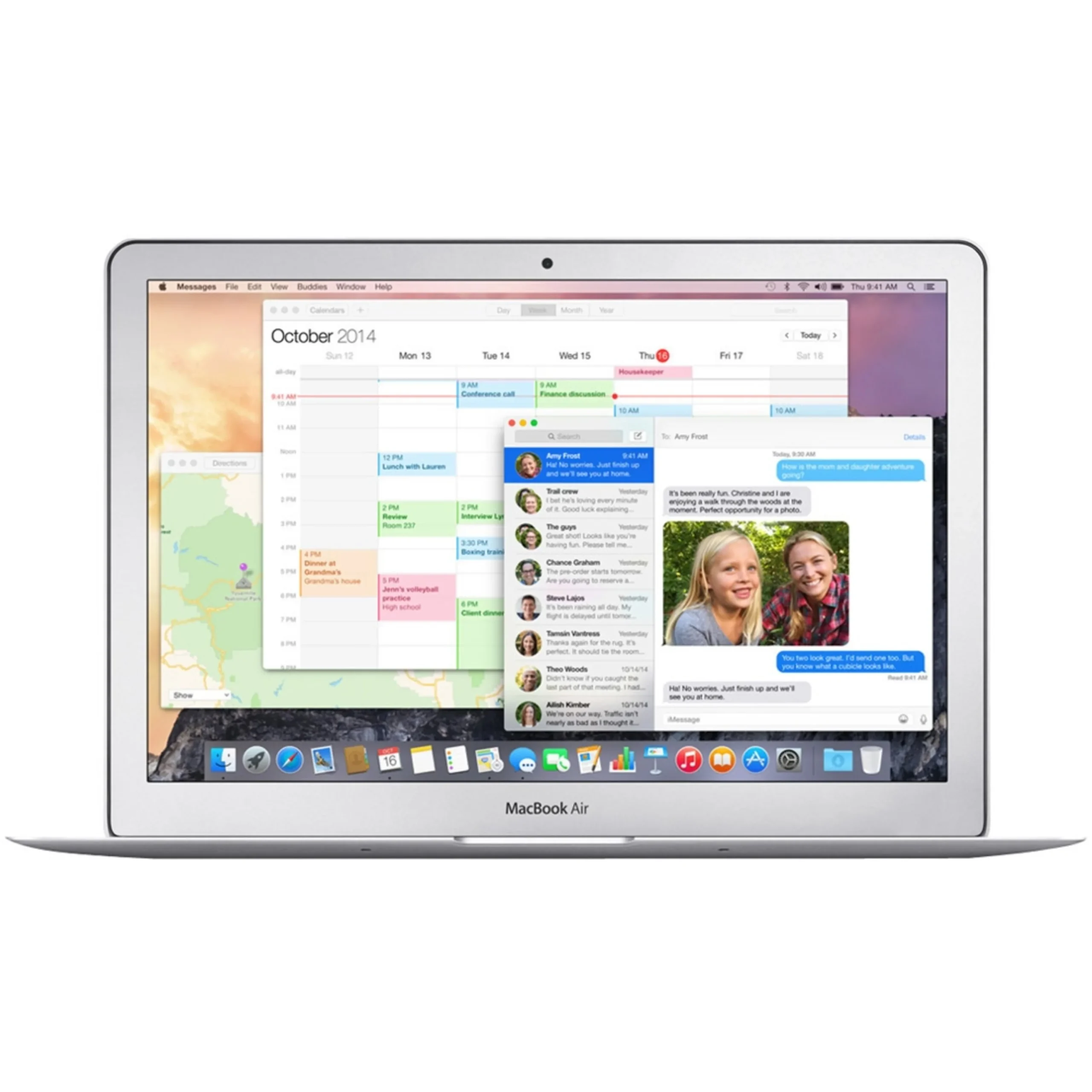 Apple MacBook Air A1466 (13-inch, Early 2015): 1.6 GHz Intel Core i5, 8GB RAM, 256GB SSD – Silver (MJVE2LL/A)
