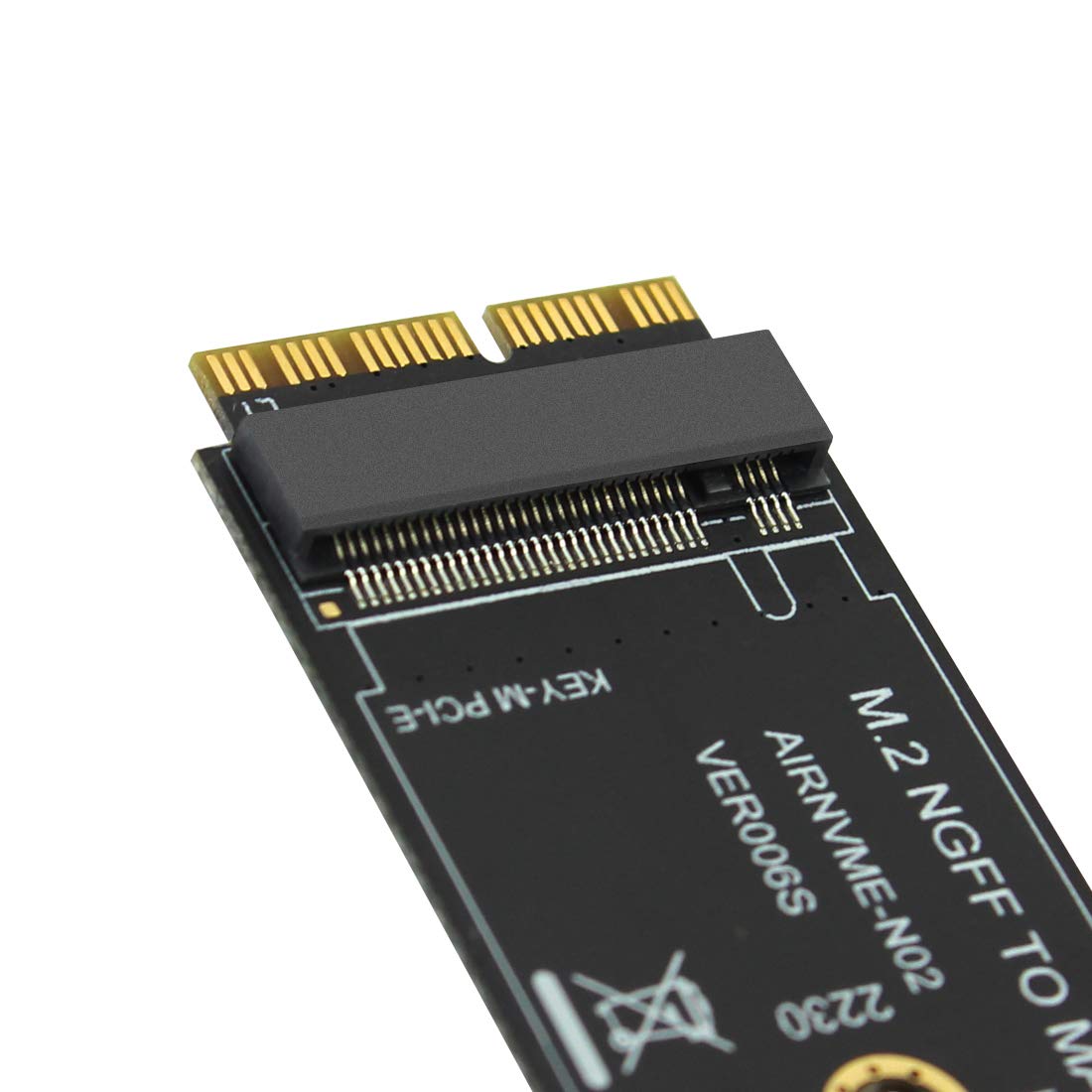 M key M.2 PCIe AHCI SSD Adapter Card for MACBOOK Air 2013 2014 2015 2017 A1465 A1466 Pro A1398 A1502 A1419 2230-2280 SSD - Image 4