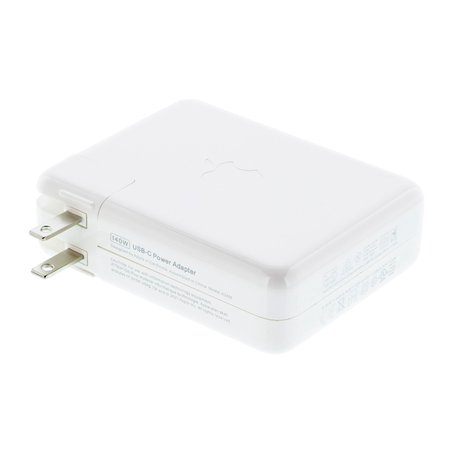 Apple 140W USB-C Power adapter - White - MLYU3AM/A - Image 3
