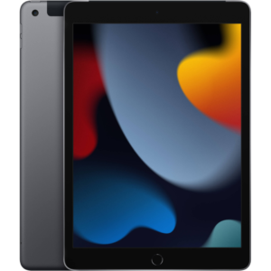 Apple iPad 9th Gen (MK663LL/A) - 10.2" Wi-Fi + Cellular, Space Grey, 64GB