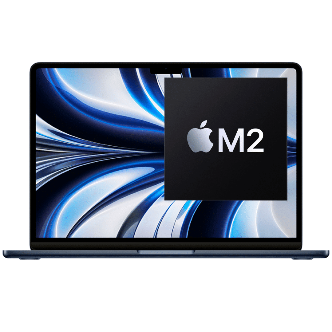 Apple MacBook Air MLY33LL/A - M2 Chip, 8GB RAM, 256GB SSD, 13.6" Display, Midnight - Image 2