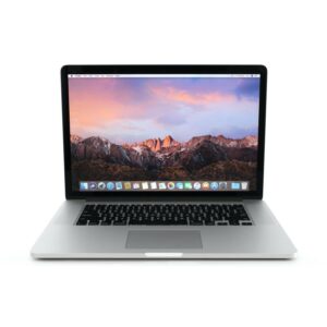 Apple MacBook Pro A1398 (15-inch, Retina, Mid 2015): 2.2 GHz Core i7, 16GB RAM, 256GB SSD, Intel Iris Pro (MJLQ2LL/A)