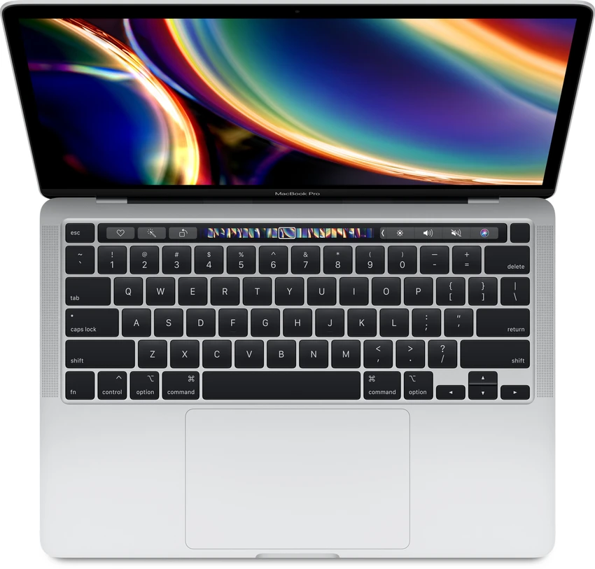Apple MacBook Pro A2251 (13-inch, Touch Bar, Mid 2020): 10th Gen Intel Core i5, 16GB, 1TB, macOS – Silver (MWP82HN/A) - Image 2