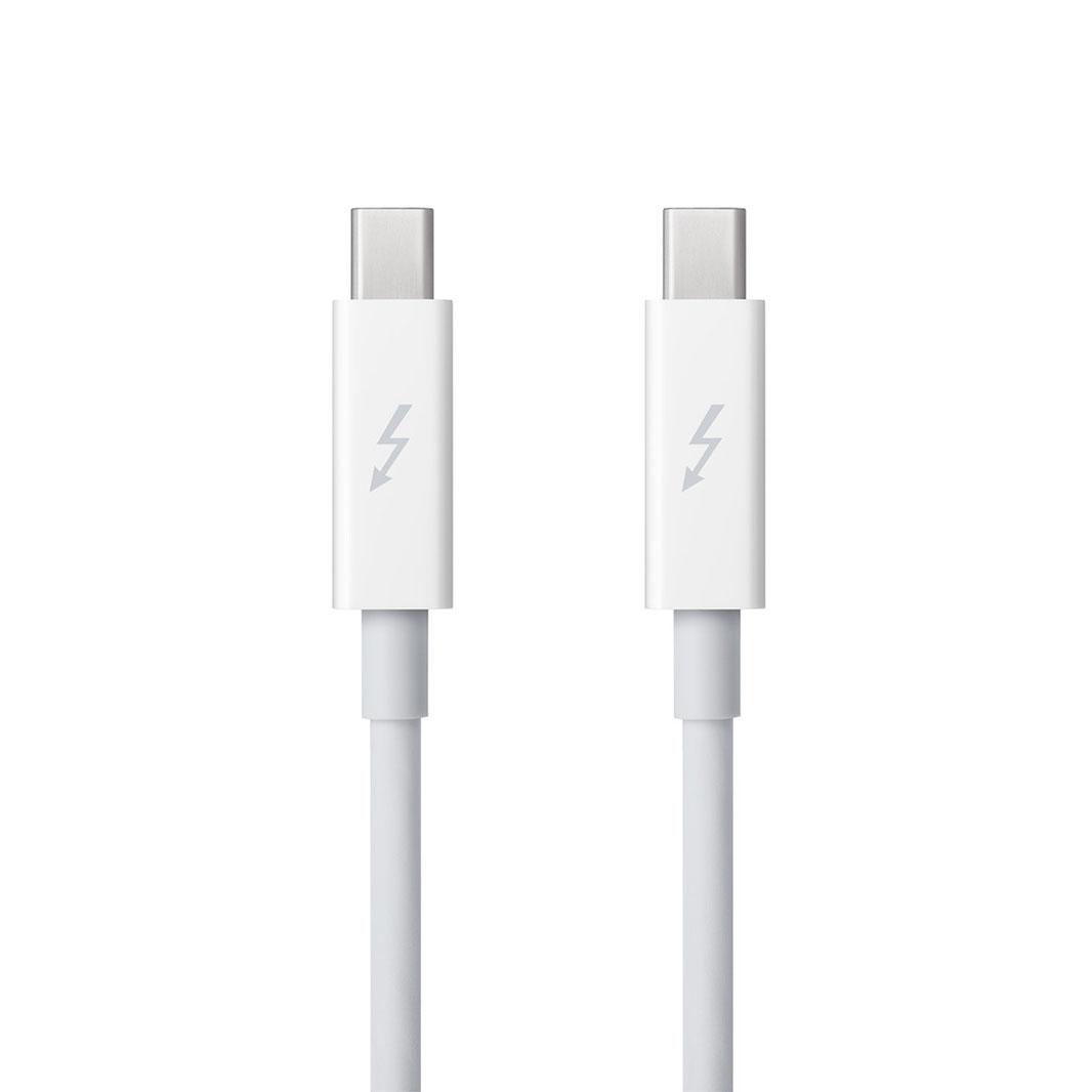 Apple Thunderbolt Cable (0.5 m) - White MD862LL/A - Image 4