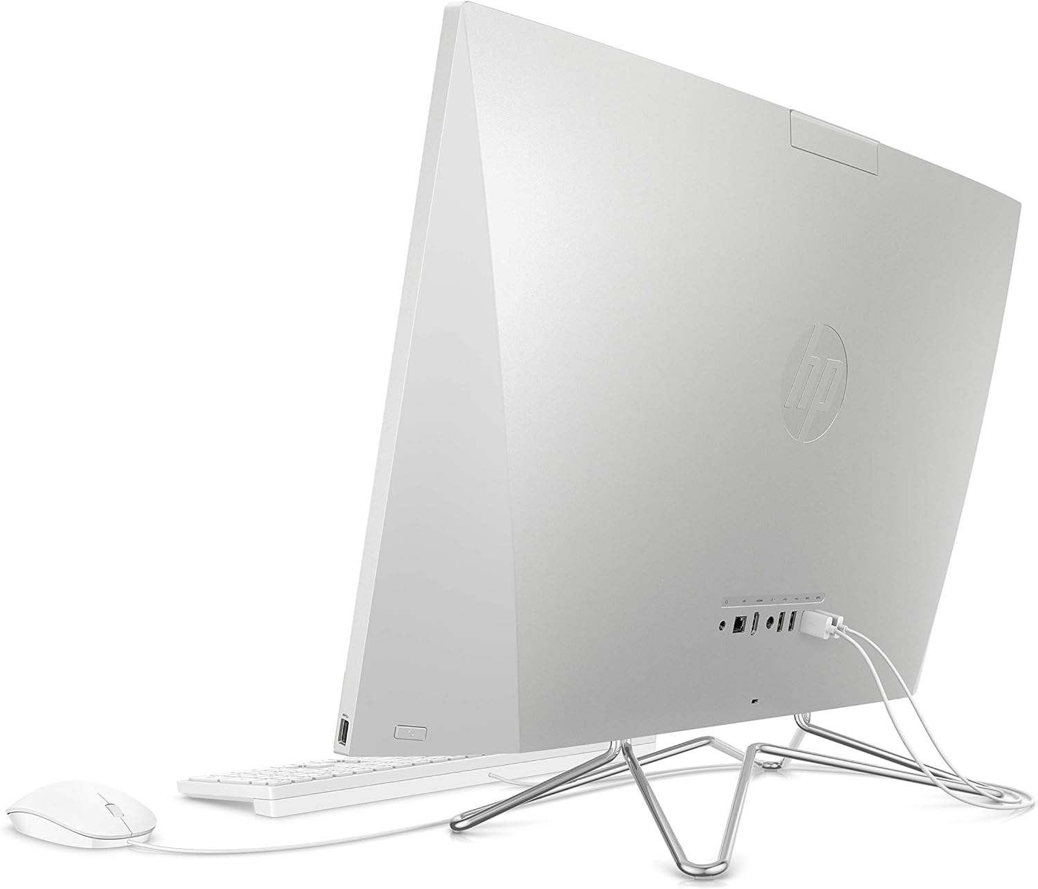 HP All in one 24-CB1009NH – Core i7 1255U, 8GB RAM, 1TB SSD, DOS, 23.8” FHD, Starry White, 1 year warranty - Image 2