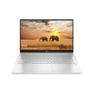HP 15s-fq5004nia Laptop – Intel Core i3-1215U, 4GB RAM, 256GB SSD, Windows 11 (Silver)