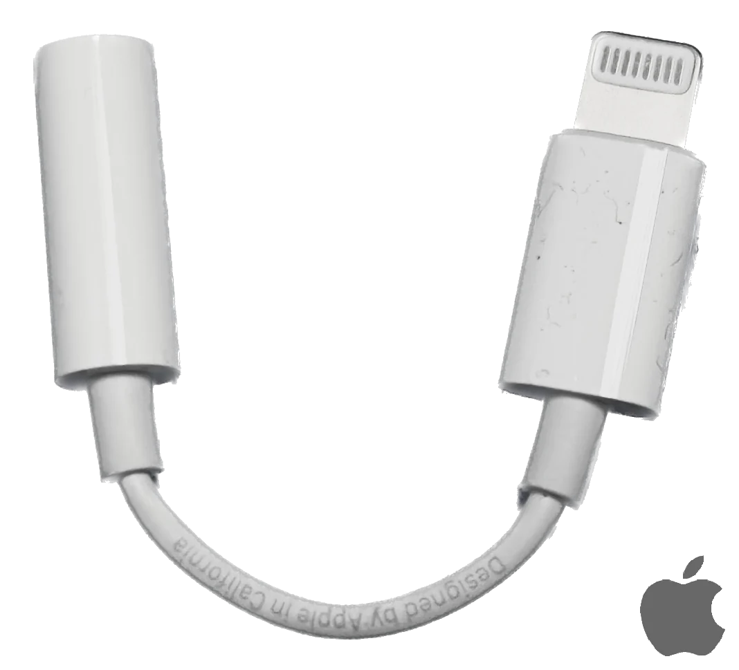 Apple Lightning to 3.5mm Headphone Jack Adapter – MMX62AM/A - Image 3