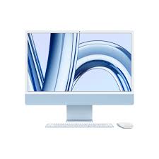 Apple iMac M3 24-inch (MQRQ3B/A), 4.5K Retina Display, 8GB RAM, 256GB SSD, MacOS Sonoma (Blue) - Image 5