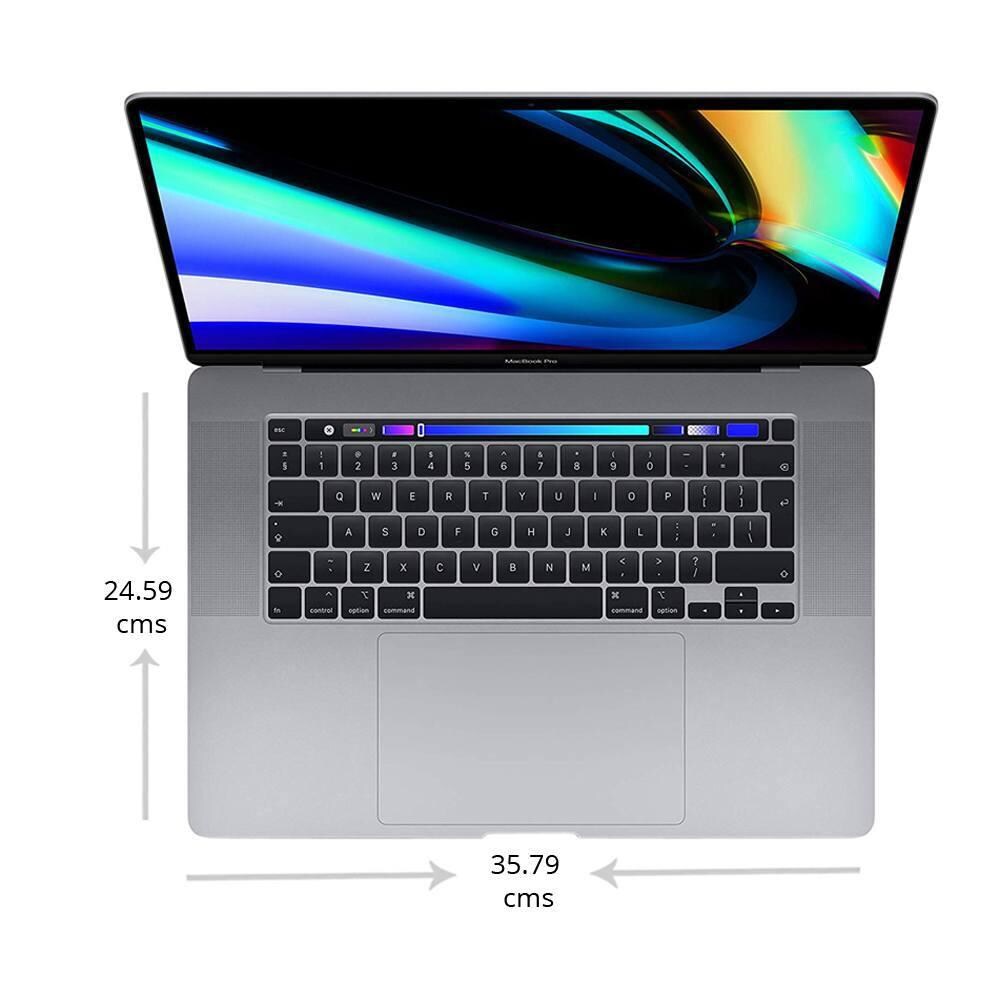 Apple MacBook Pro A2141 (16-inch, Touch Bar, Late 2019): Core i9, 32GB RAM, 1TB SSD, Space Gray (MVVK2HN/A) - Image 2
