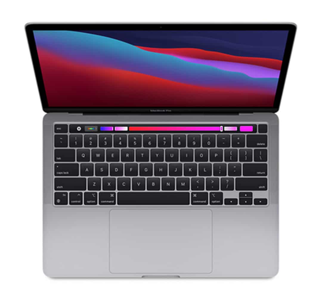 Apple MacBook Pro A2289 (13-Inch, Touch Bar, Mid 2020): 8th Gen Core i5, 8GB RAM, 512GB SSD, Silver (MXK72LL/A)
