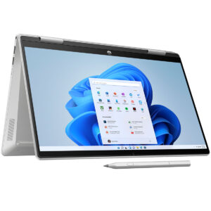 HP Pavilion 14T X360 EK1000– Core i7-1355U, 16GB RAM, 1TB SSD, 14” FHD, Windows 11 home, Silver, 1 Year warranty