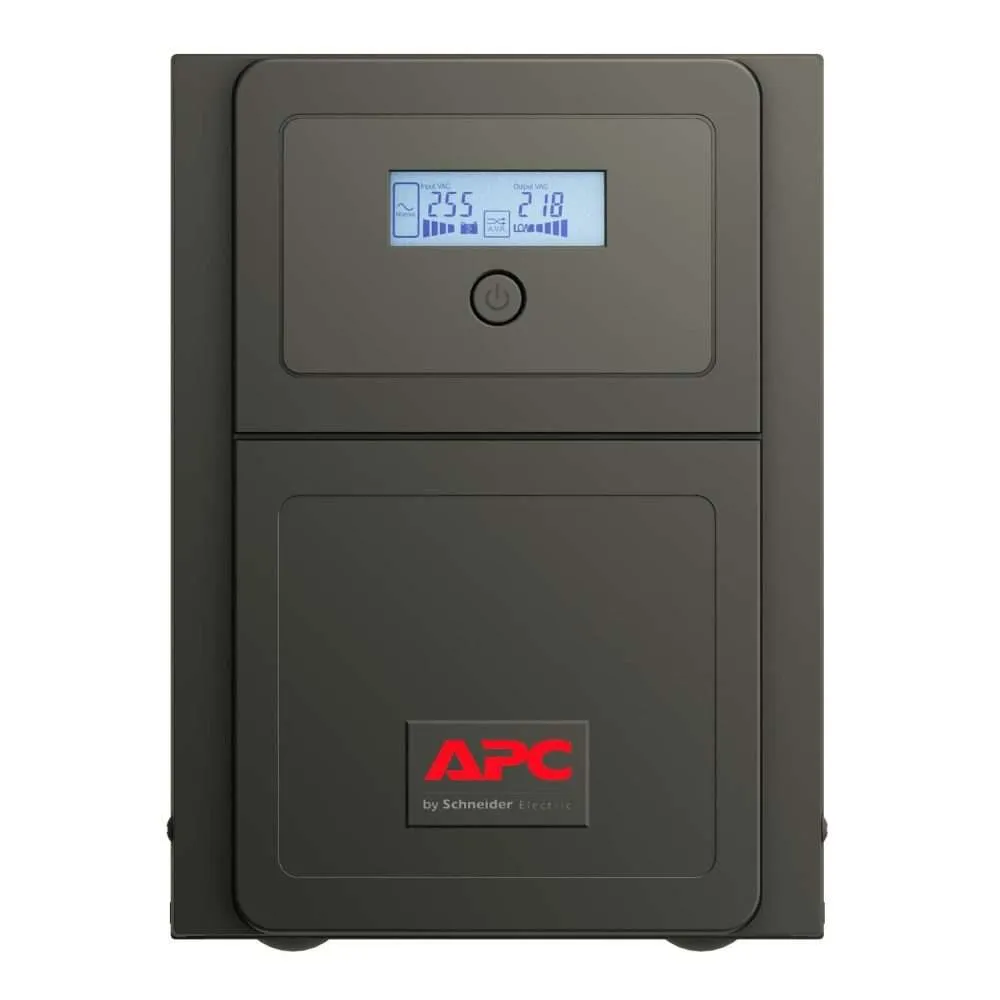APC Easy UPS 1 Ph Line Interactive 1500VA, Tower, 230V, AVR, LCD – SMV1500AI-MSX - Image 3
