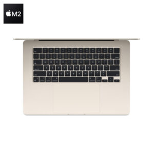Apple MacBook Air MQKV3LL/A (Starlight) – M2 Chip, 8GB RAM, 512GB SSD, 15.3″ Display