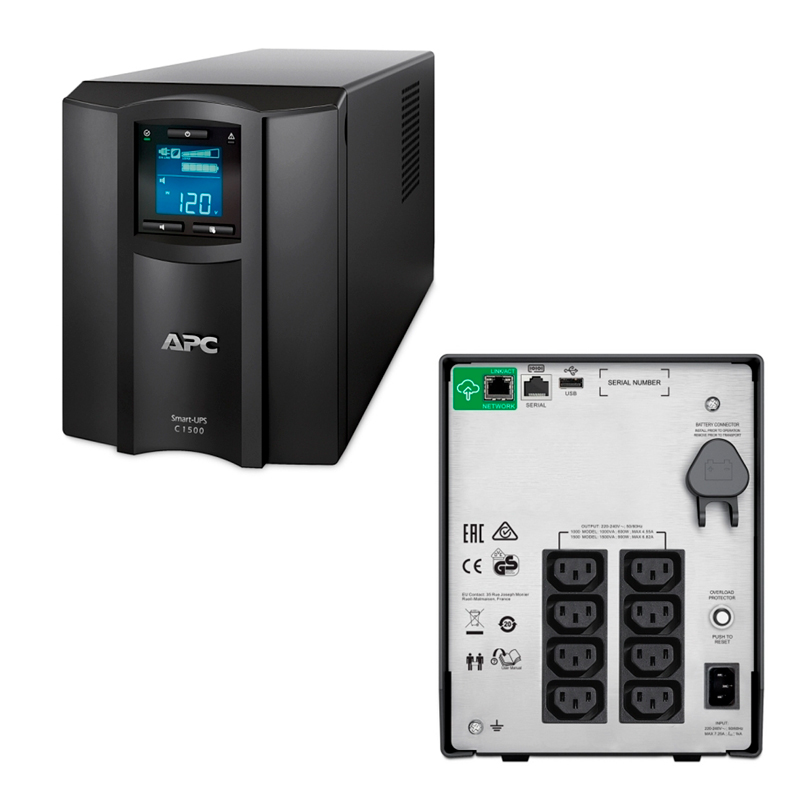 APC Smart-UPS C 1500VA LCD 230V with SmartConnect (SMC1500IC) - Image 7