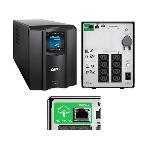APC Smart-UPS C 1500VA LCD 230V with SmartConnect (SMC1500IC) - Image 3