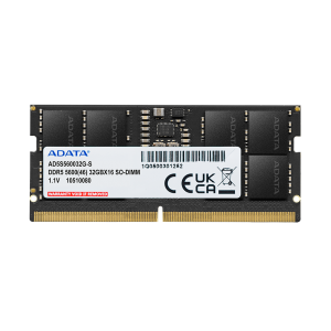 ADATA 32GB DDR5 4800 MHz SO-DIMM Laptop Memory
