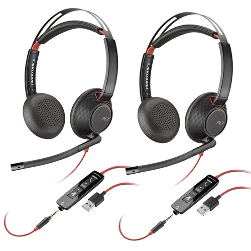 HP Poly Blackwire 5220 Stereo USB-C Headset +3.5mm Plug (8X231A6) - Image 2