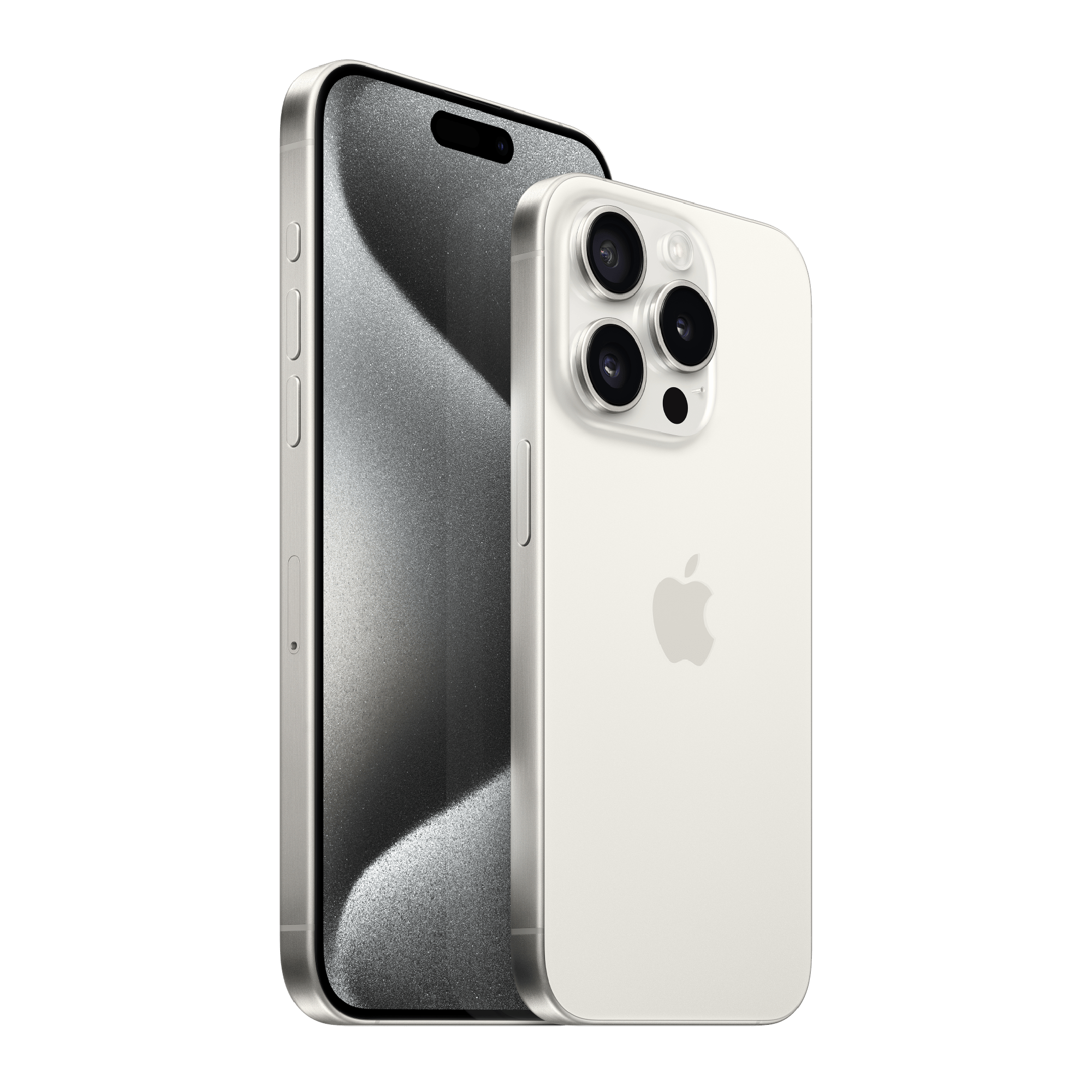 Apple iPhone 15 Pro (128GB) / MTQN3LL/A White Titanium - Image 5
