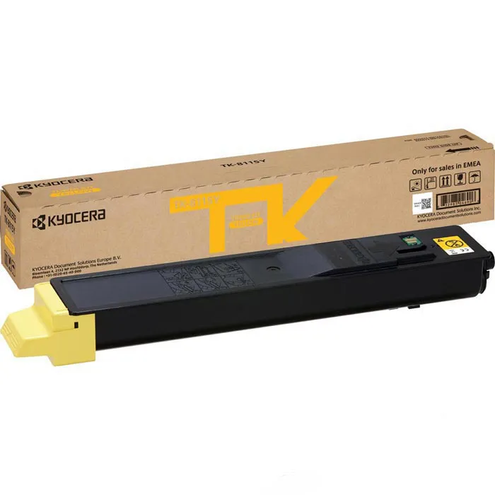 Kyocera TK-8115Y Yellow Toner Cartridge (1T02P3ANL0) - Image 3