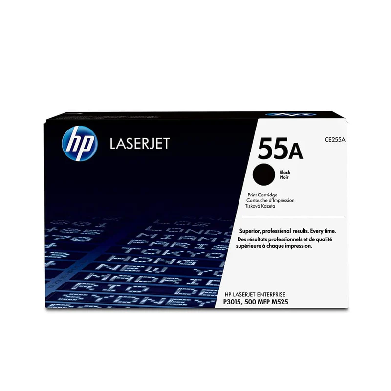 HP 55A Black Original LaserJet Toner Cartridge (CE255A) - Image 6