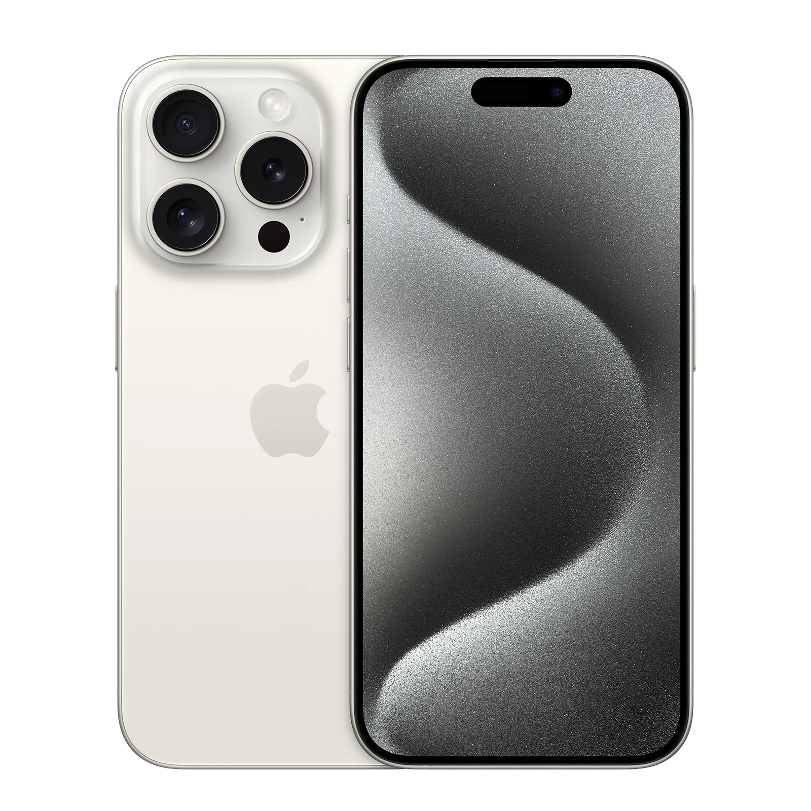 Apple iPhone 15 Pro (128GB) / MTQN3LL/A White Titanium - Image 3