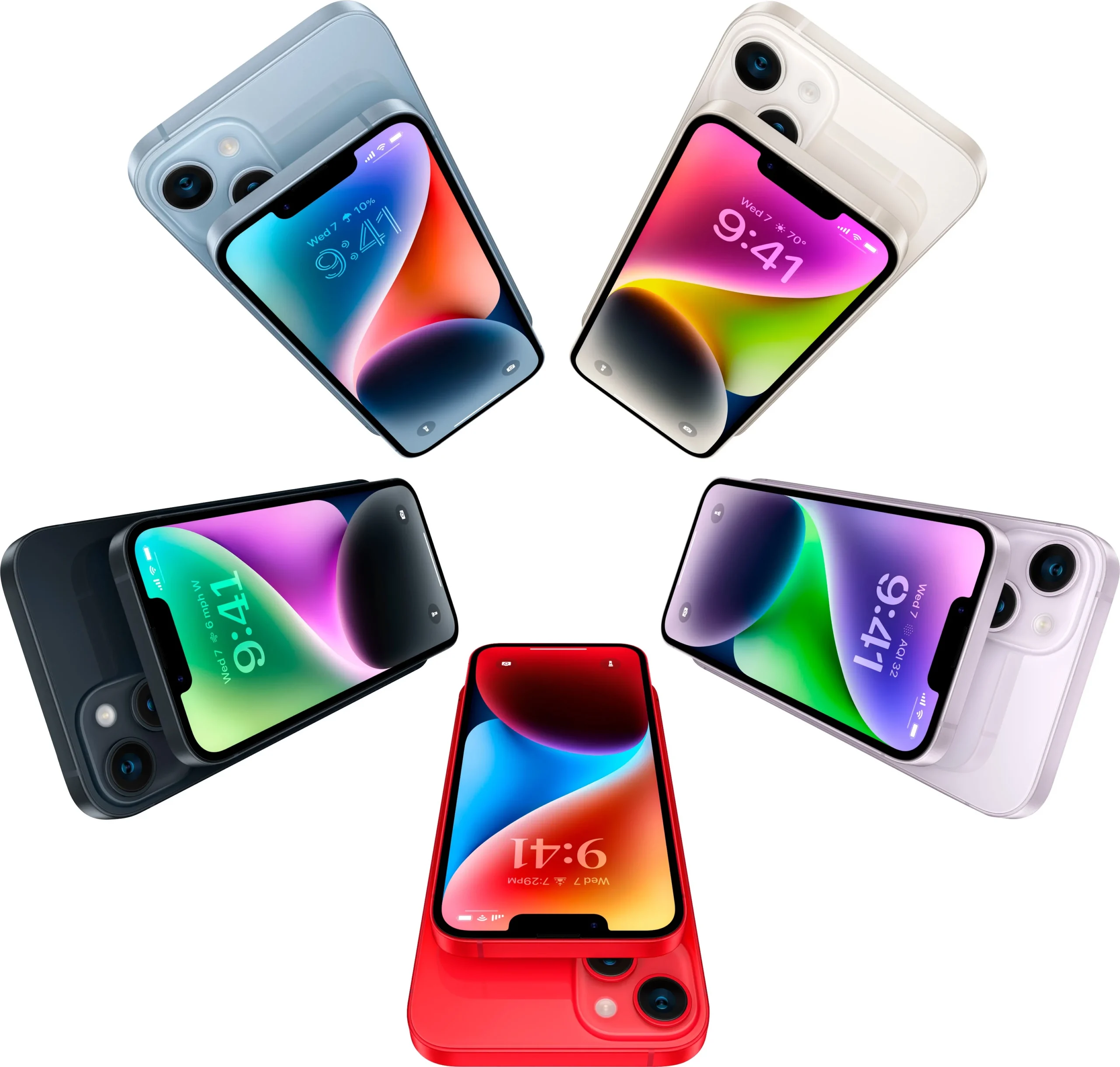 Apple iPhone 14 Plus (128GB) / MQ3U3LL/A Purple - Image 6