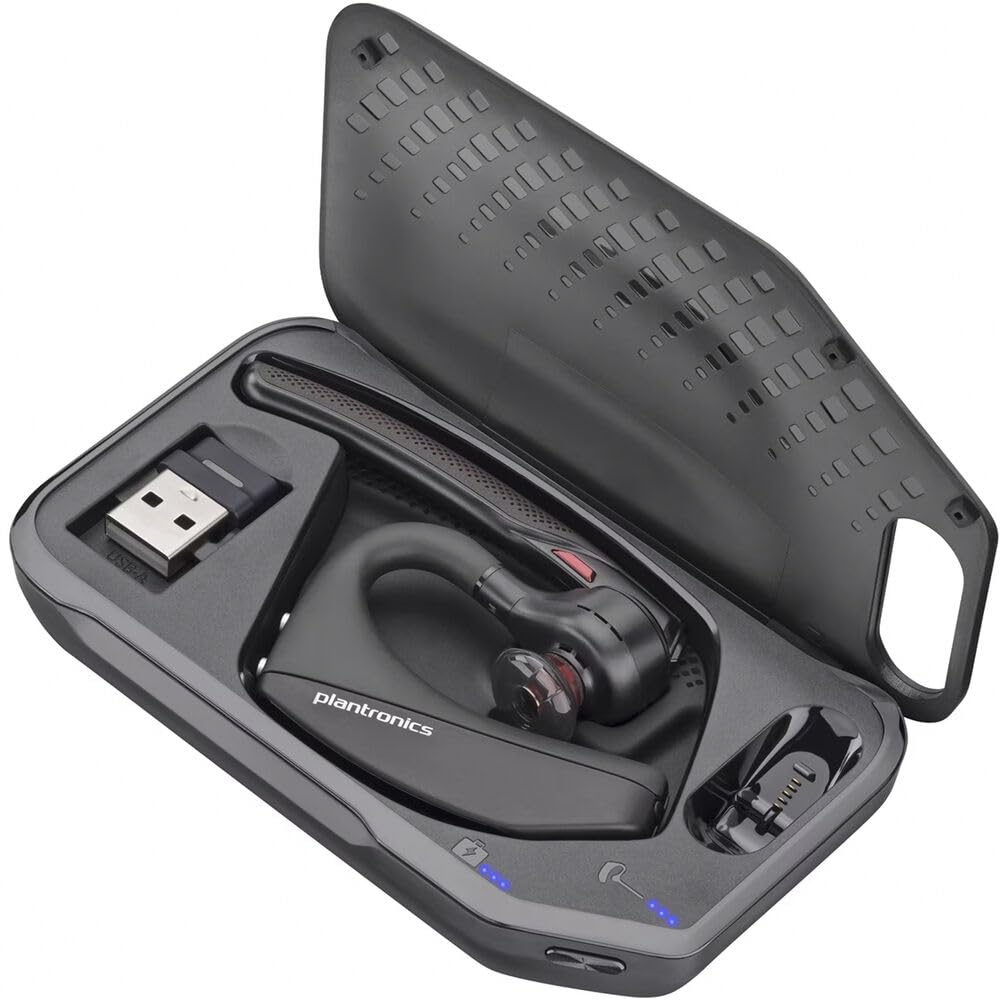 HP Poly Voyager 5200 USB-A Bluetooth Headset – BT700 Dongle (7K2F3AA)