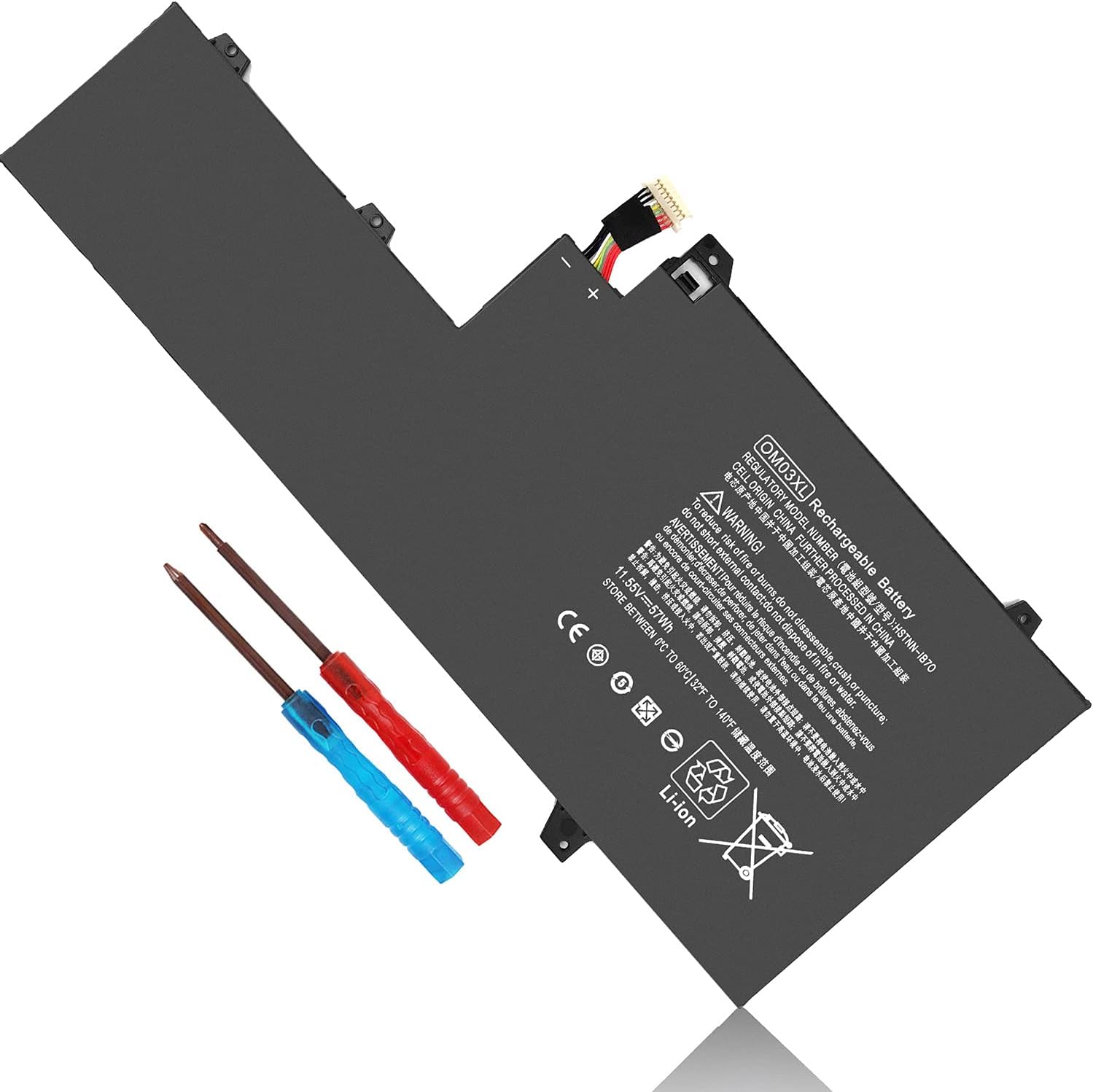 HP OM03XL Original Replacement Battery for EliteBook x360 1030 G2 - Image 5