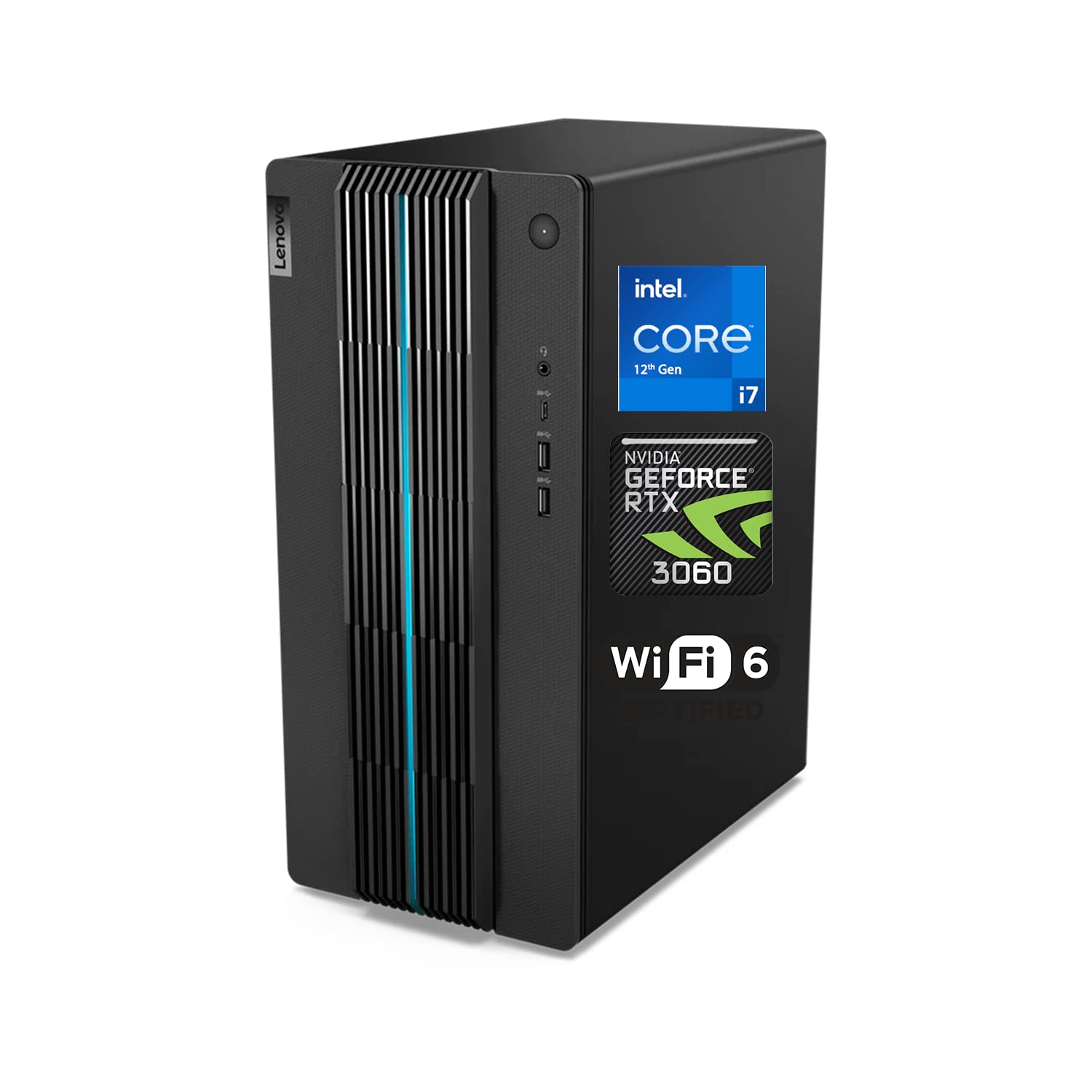 Lenovo IdeaCentre 5 Gaming Desktop – 12th Gen Core i7-12700, 8GB RAM, 1TB PCIe NVMe M.2 SSD - Image 6