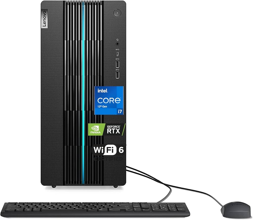 Lenovo IdeaCentre 5 Gaming Desktop – 12th Gen Core i7-12700, 8GB RAM, 1TB PCIe NVMe M.2 SSD - Image 7