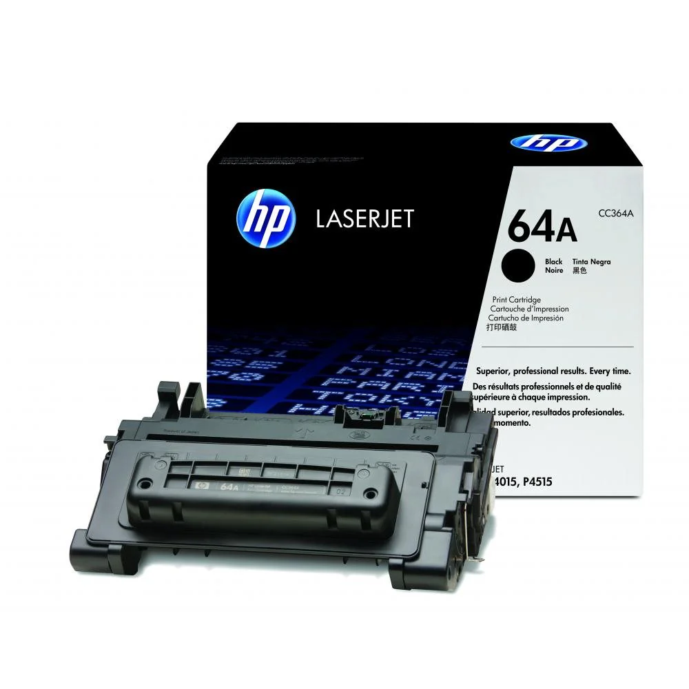 HP 64A Black Original LaserJet Toner Cartridge (CC364A) - Image 5