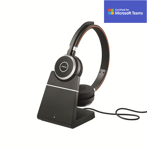 Jabra Evolve2 65 MS Stereo Headset - Black (26599-999-999) - Image 8