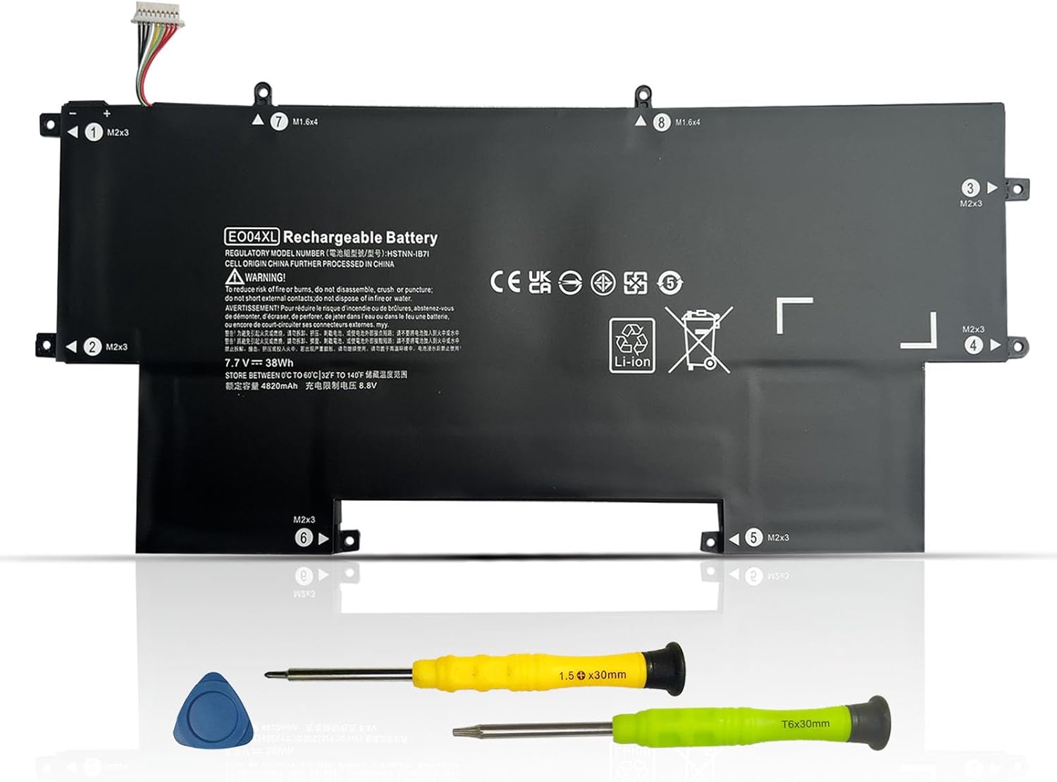 HP EO04XL Original Replacement Battery for EliteBook Folio G1 Series in Kenya - Image 4