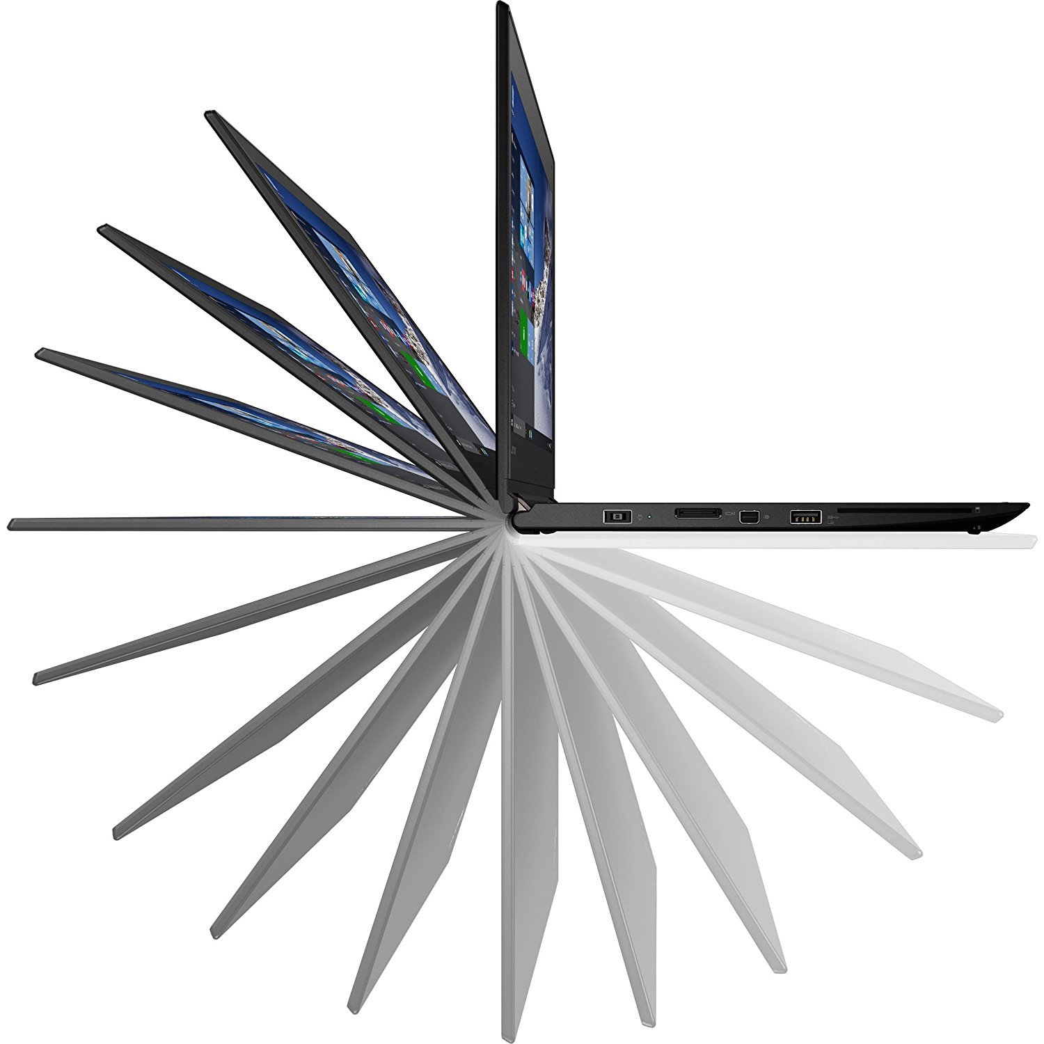 Lenovo ThinkPad Yoga 260 X360 Convertible Laptop: 6th Gen Core i5, 8GB RAM, 256GB SSD, 12.5-inch Touchscreen