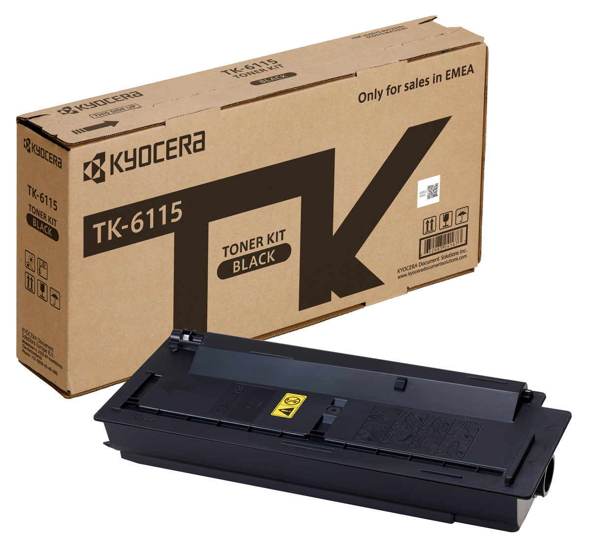 Kyocera TK-6115 Black Toner Cartridge (1T02P10NL0) - Image 5