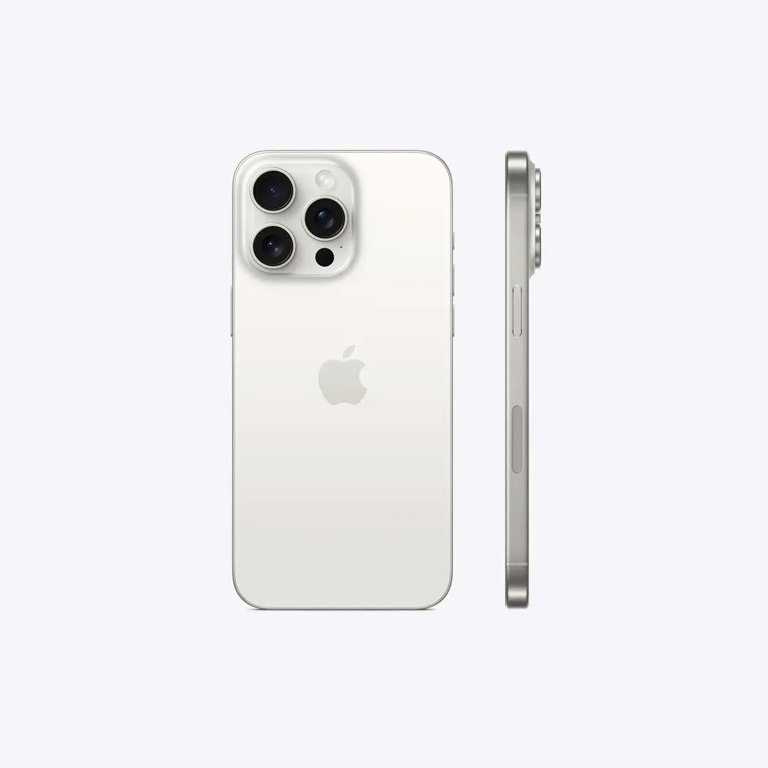 Apple iPhone 15 Pro (128GB) / MTQN3LL/A White Titanium - Image 7