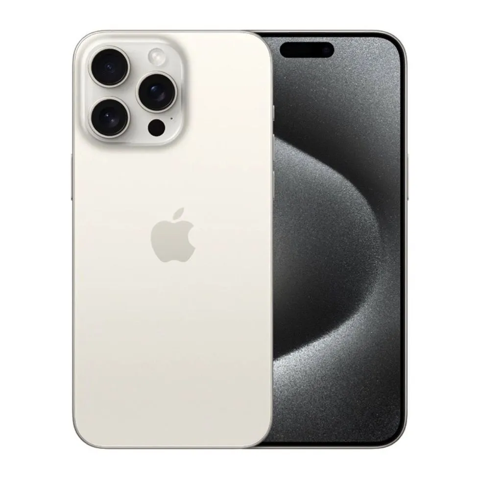 Apple iPhone 15 Pro (128GB) / MTQN3LL/A White Titanium - Image 4