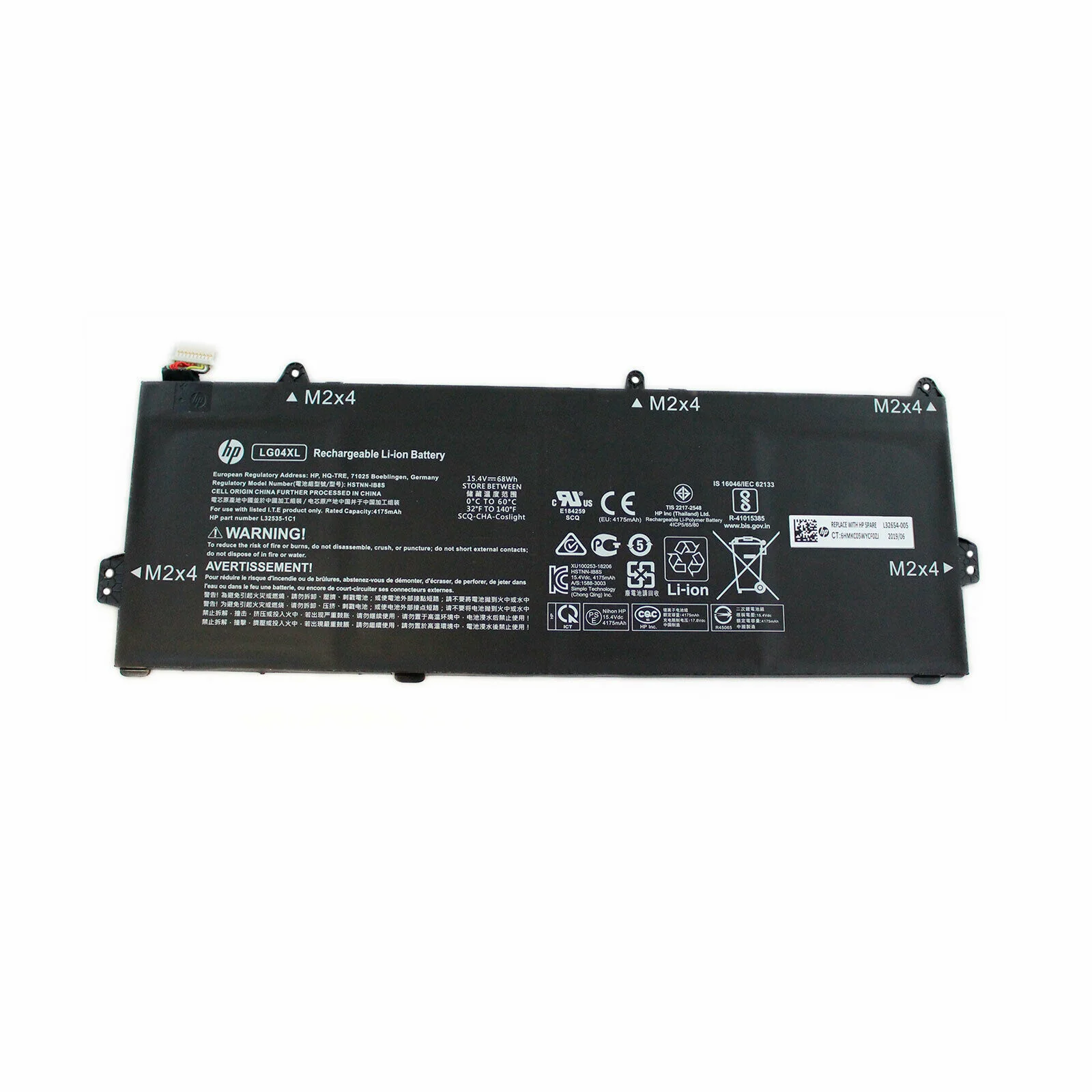 HP MG04XL Original Replacement Battery for Elite X2 1012 G1 Series - Image 2