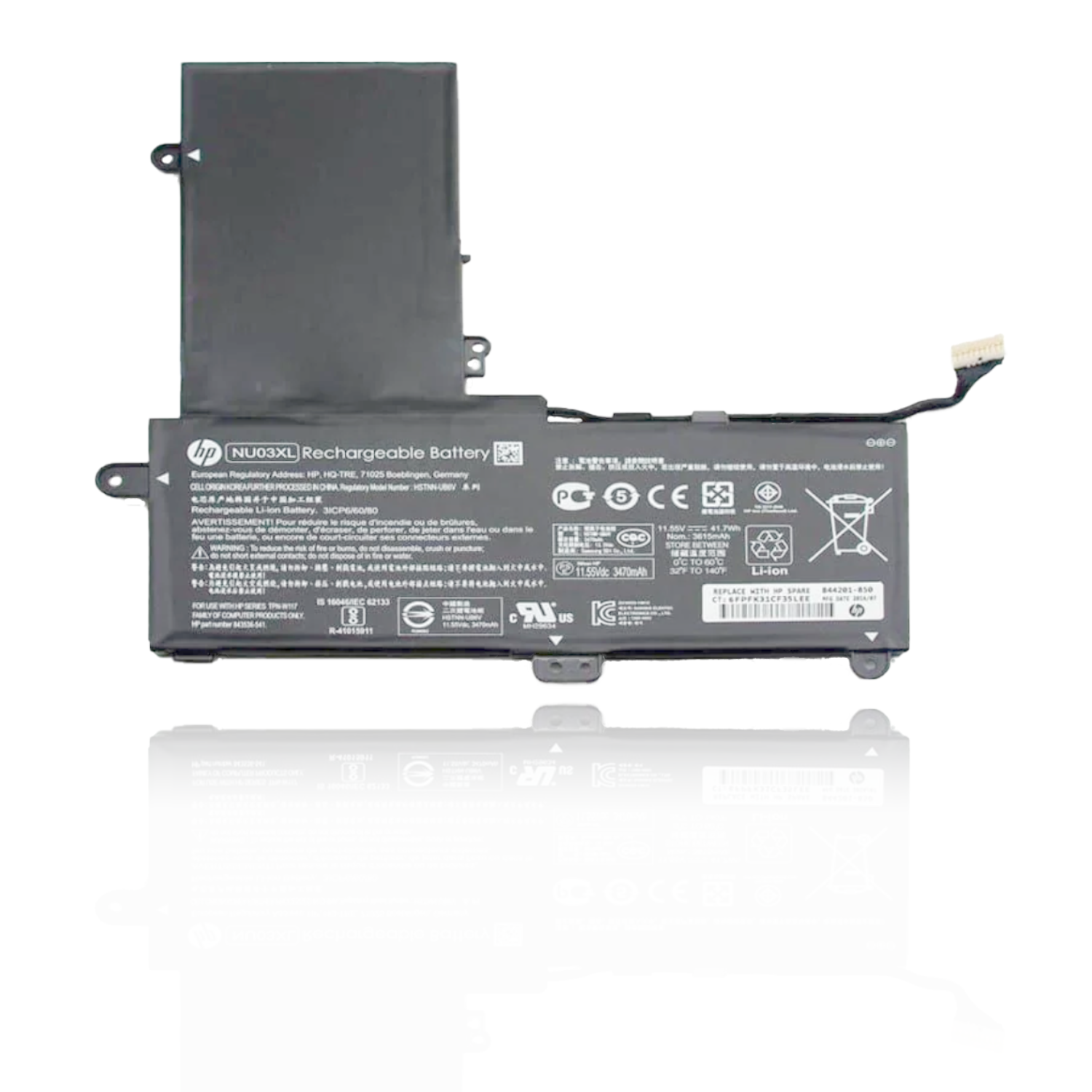 HP NU03XL Original Replacement Battery for Pavilion x360 11-u000 11-u100 Series in Kenya - Image 3