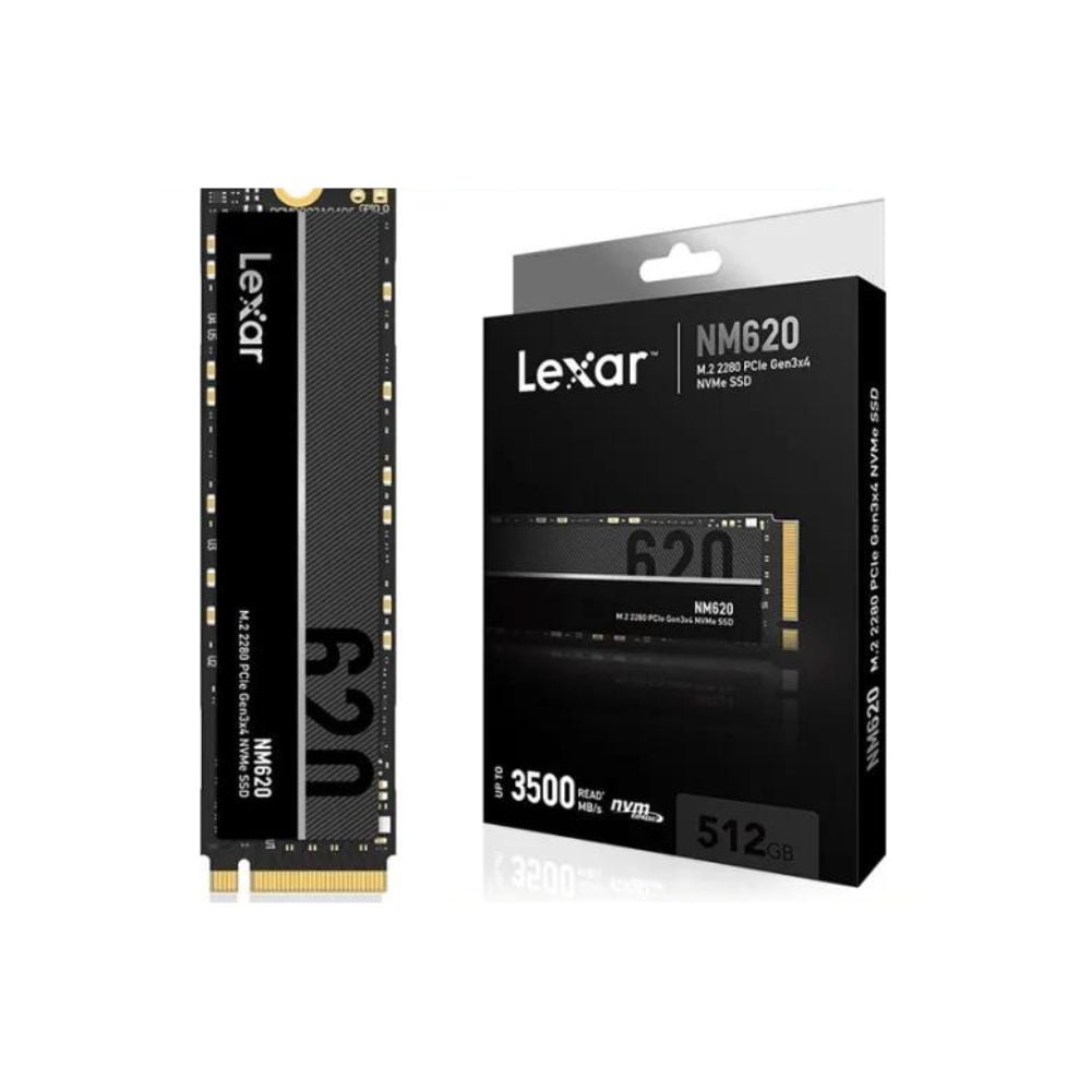Lexar NM620 512GB M.2-2280 PCIe 3.0 x4 NVMe SSD (LNM620X512G-RNNNG)