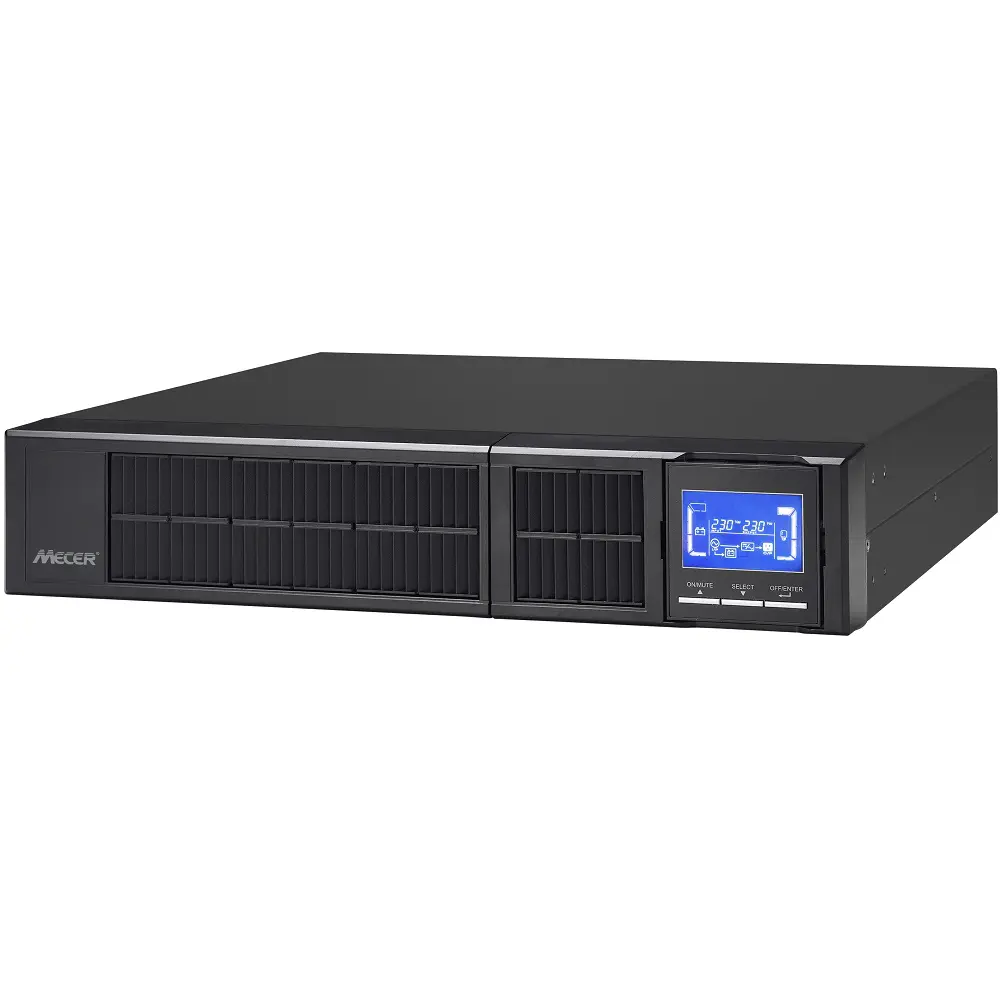 MECER 1000VA / 800W 2U ON-LINE SINE WAVE Rackmountable UPS (ME-1000-WPRU)