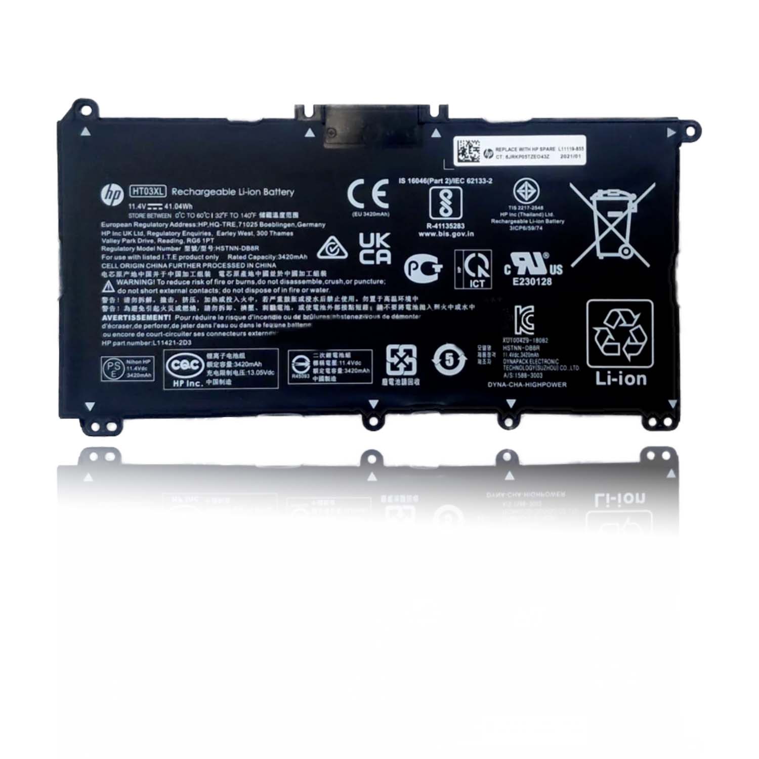 HP TF03XL Original Replacement Battery for Pavilion x360 & Pavilion Series