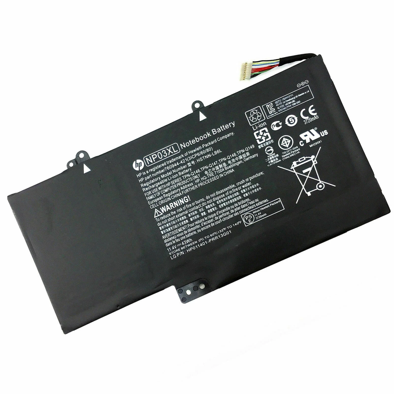 HP NP03XL Original Replacement Battery for HP ENVY X360 Series - Image 5