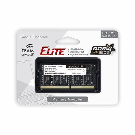 TEAMGROUP Elite 16GB DDR4 3200MHz Laptop Memory - Image 3