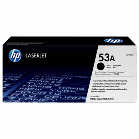 HP 53A Black Original LaserJet Toner Cartridge (Q7553A) - Image 3